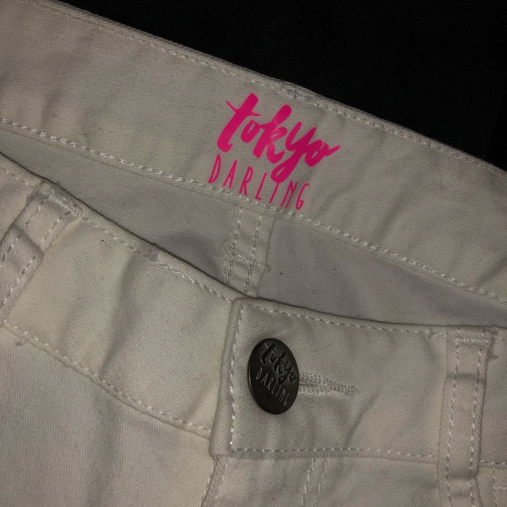 Women’s size 6 ankle WHITE JEGGINGS